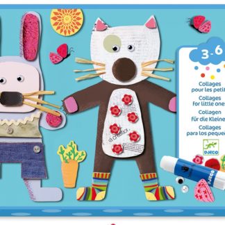 hobbysett med collage djeco