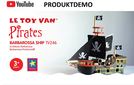 piratskip i tre youtube video demo