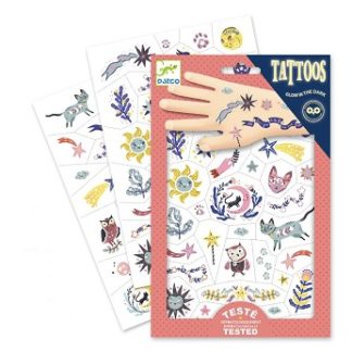 tatoveringer som lyser i mørket djeco