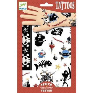 tatoveringer med pirater djeco