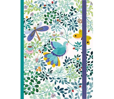 Notatbok med blomster - Djeco