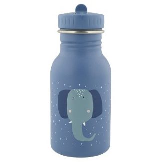 blå drikkeflaske med elefant trixie