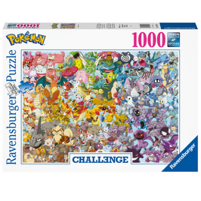 Puslespill - Pokemon utfordring - 1000 biter - Ravensburger