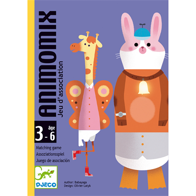 Kortspill Animomix - Djeco