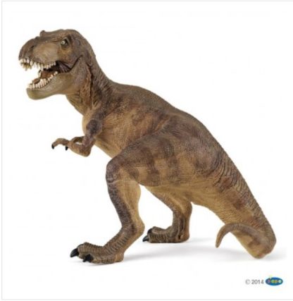 t-rex brun papo